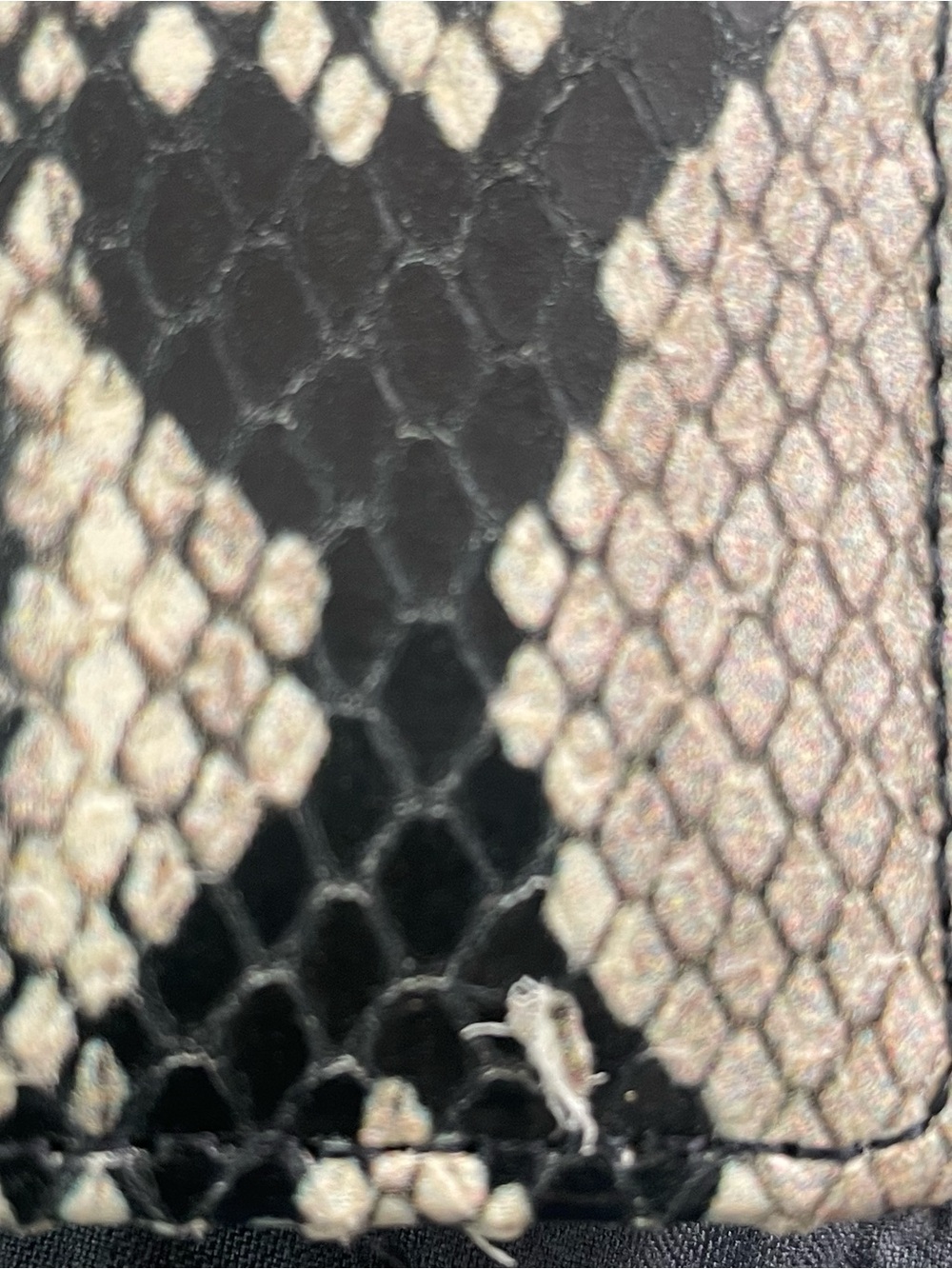 Brahmin Ady Wallet Caviar Felix Snake Print Leather Classic Luxury Sophisticated - Picture 10 of 15